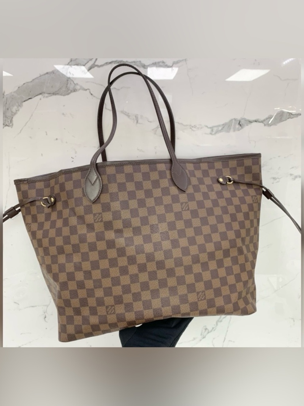 Louis vuitton Neverfull GM damier ebene - Picture 2 of 10